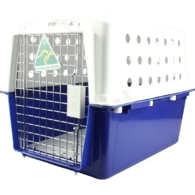 Airline Approved Pet Carrier Blue & White