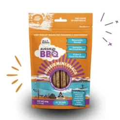 All Barks Aussie Mini Snags Beef & Superfood Dog Treats