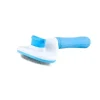 All Fur You Self Cleaning Comb Blue