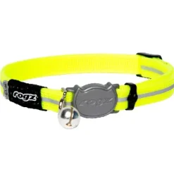 Alleycat Safeloc Collar Dayglo (16.5cm-23cm) 8mm