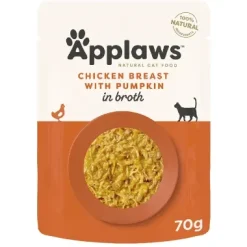 Applaws Cat Broth Pouch Chicken & Pumpkin 70g