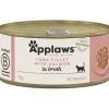 Applaws Cat Tin Tuna Fillet Salmon in Broth 70g