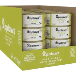 Applaws Cat Tin Tuna Seaweed 70g *24 Pack