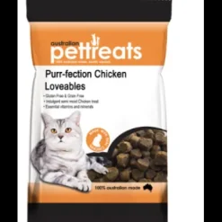 APT Purr-fection Chicken Loveables Cat Treats 80g
