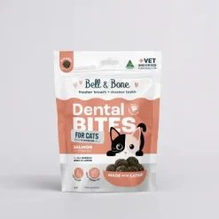 Bell & Bone Dental Bites - Cat Salmon & Charcoal 80g