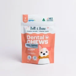Bell & Bone Dental Chews Small Puppy - Salmon 80g