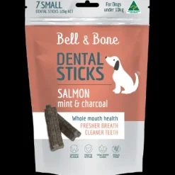 Bell & Bone Dental Sticks Salmon, Mint & Charcoal