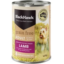 Black Hawk Dog Adult Grain Free Lamb Wet 400g