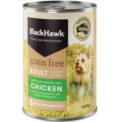 Black Hawk Dog Adult Grain Free Chicken Wet 400g