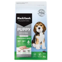 Black Hawk Puppy Med Breed Chicken & Rice