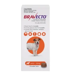 Bravecto Chew For Dogs Orange 4.5 - 10kg