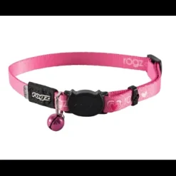 Cat Collar-Glowcat With Safeloc Pink 8mm
