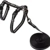 Cat Harness & Lead Alleycat Black
