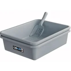 Cat Litter 3 Piece Sieve Litter Tray (with Scoop)