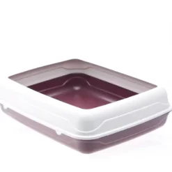 Cat Litter Tray Large With Rim