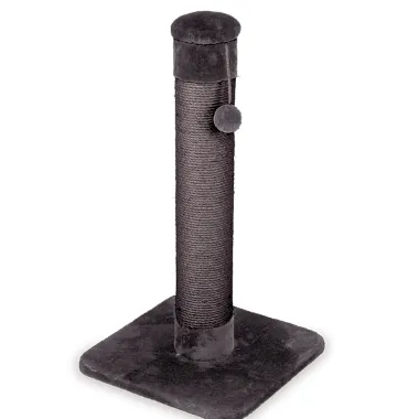 Cat Post Scratcher Medium Charcoal Grey