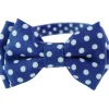 Dan & Sam Bow Tie Cat Collar Navy Dream