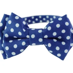 Dan & Sam Bow Tie Cat Collar Navy Dream