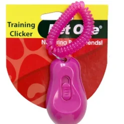 Dog Training Clicker Pink