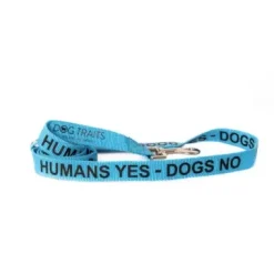 Dog Traits ‘Humans Yes Dogs No' Blue Lead