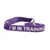 Dog Traits ‘I’m in Training’ Purple Lead