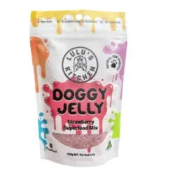 Doggy Jelly Strawberry Superfood Mix 100g