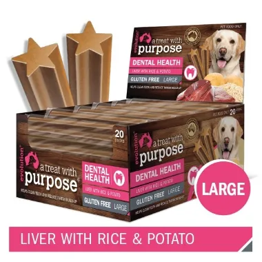 Evolution Dental Stick Liver With Rice & Potato Large 75g
