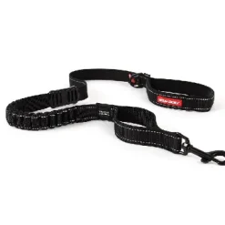 EzyDog Leash Zero Shock Black 48