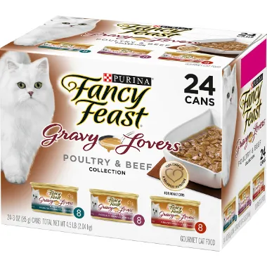 Fancy Feast Gravy Poultry & Beef x24