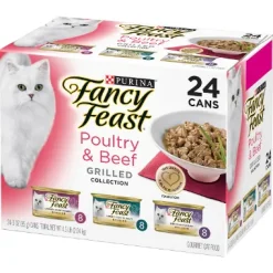 Fancy Feast Poultry & Beef Grilled x24