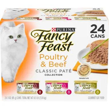 Fancy Feast Poultry & Beef Pate x24