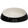 Fishcake Cat Bowl Black Paws 200ml