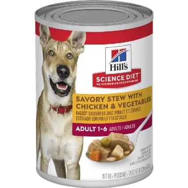 Hills Adult Savory Stew w/ Chicken & Vegetables 363g
