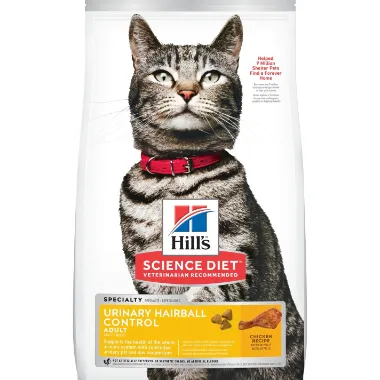 Hills Feline Adult Urinary Hairball Control