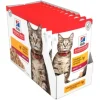 Hills Feline Pouch Adult 1-6 Chicken 12 Pack