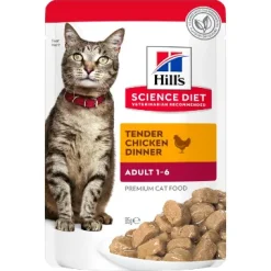 Hills Feline Pouch Adult 1-6 Chicken 85g