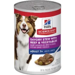 Hills Mature Savory Stew w/ Beef & Vegetables 363g