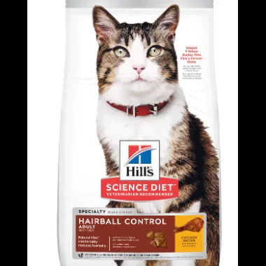 Hills Science Diet Cat Food Hairball Control