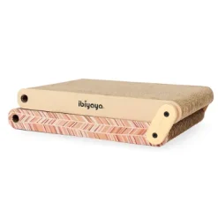 Ibiyay Fold-Out Cardboad Scratcher - Cinnamon