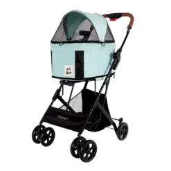 Ibiyaya Pet Travel Stroller Spearmint