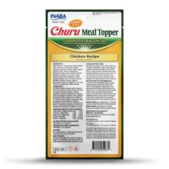 Inaba Churu Meal Topper Chicken 4 Tubes 56g