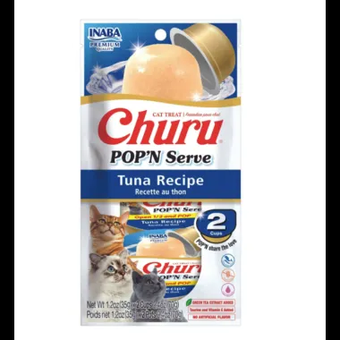 Inaba Churu POP'N Serve Tuna 2 Cups 70g