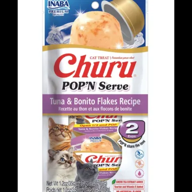 Inaba Churu POP'N Serve Tuna & Bonito Flakes