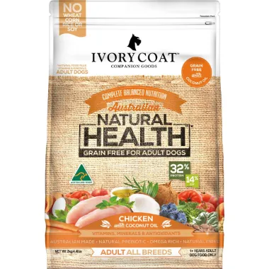 Ivory Coat Dog Chicken with Coconut Oil 2kg