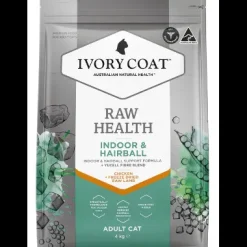 Ivory Coat Raw Health Cat Indoor & Hairball Chicken 4Kg