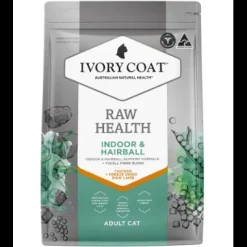 Ivory Coat Raw Health Cat Indoor & Hairball Chicken 2Kg