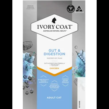 Ivory Coat Raw Health Cat Gut & Digestion Chicken Wet 85g