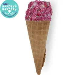 Kazoo Barneys Barkery Dog Ice Cream Cone - Pink 20gm