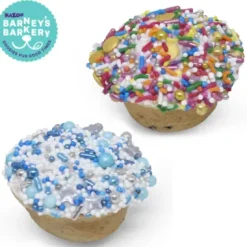 Kazoo Barneys Barkery Dog Cupcake Duo - Blue/Multi 35gm