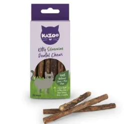 Kazoo Kitty Silervine Dental Chews 10 Pack